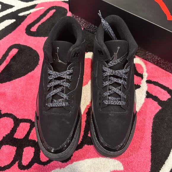 Jordan 3 Retro Black Cat (2025) - Size 11.5 - Brand New - Picture 2 of 7